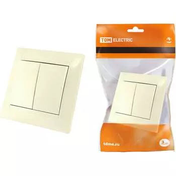 Выключатель TDM ELECTRIC Лама SQ1815-0102