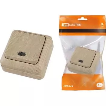 Выключатель TDM ELECTRIC Ладога SQ1801-0047