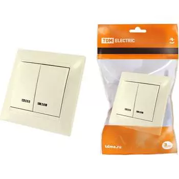 Выключатель TDM ELECTRIC Лама SQ1815-0105