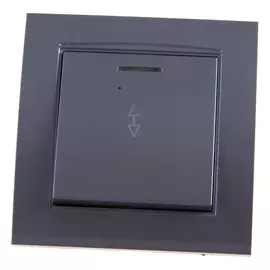 Проходной одноклавишный выключатель UNIVersal Бриллиант 7949636