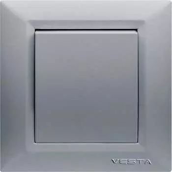 Выключатель Vesta Electric Roma Silver FVK010114SRM
