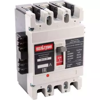 Выключатель ВТМ (S) Авт. ВА 57-35 341810 16А 160 (НР-220АС) 00000387 00000387 ВТМ00000387