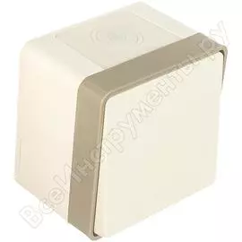 Влагозащищенный одноклавишный выключатель WERKEL