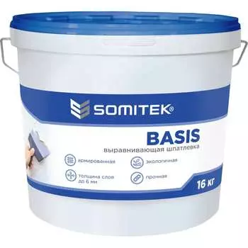 Выравнивающая шпатлевка SOMITEK BASIS 36028