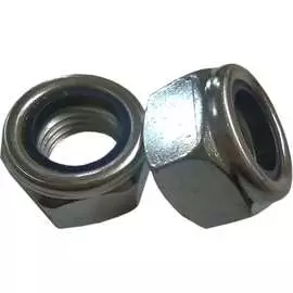 Высокая самоконтрящаяся оцинкованная гайка ZAMETAL М12 DIN982 250 шт ZA518668