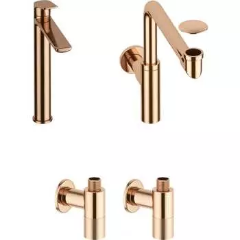 Высокий смеситель для накладной раковины Wellsee