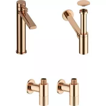 Высокий смеситель для накладной раковины Wellsee