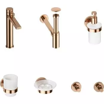 Высокий смеситель для накладной раковины Wellsee