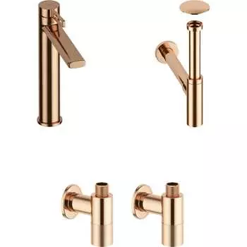 Высокий смеситель для накладной раковины Wellsee