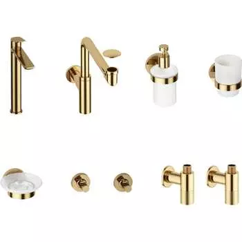 Высокий смеситель для накладной раковины Wellsee