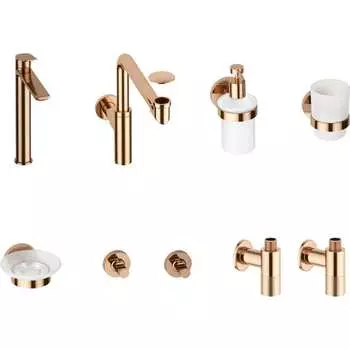 Высокий смеситель для накладной раковины Wellsee