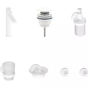 Высокий смеситель для накладной раковины Wellsee ONCE! and forever 201000240