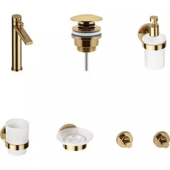 Высокий смеситель для накладной раковины Wellsee