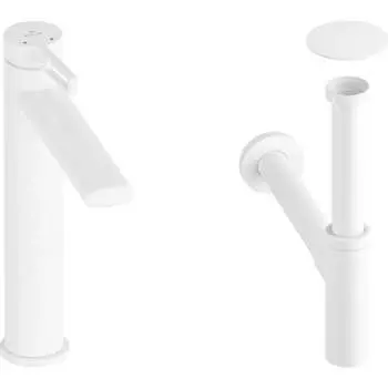 Высокий смеситель для накладной раковины Wellsee ONCE! and forever 201000100