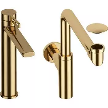 Высокий смеситель для накладной раковины Wellsee ONCE! and forever 201000118