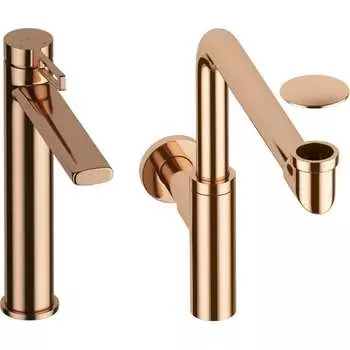 Высокий смеситель для накладной раковины Wellsee