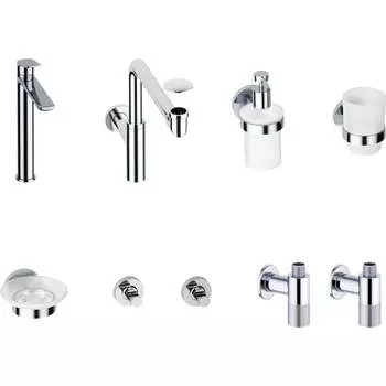 Высокий смеситель для накладной раковины Wellsee ICON! for life 201000431