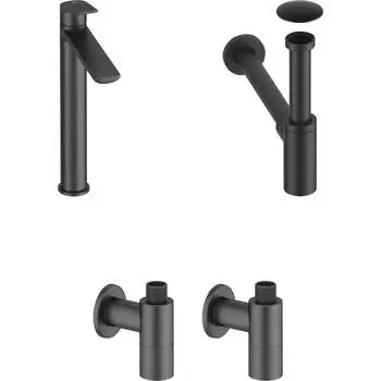 Высокий смеситель для накладной раковины Wellsee