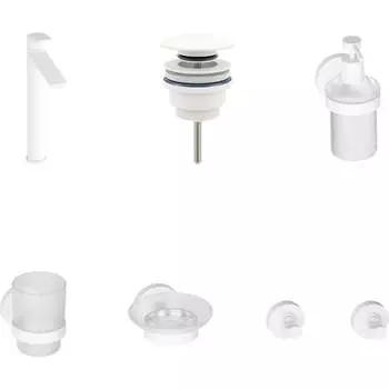 Высокий смеситель для накладной раковины Wellsee ICON! for life 201000235