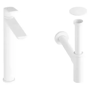 Высокий смеситель для раковины в ванную комнату Wellsee ICON! for life 201000095