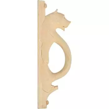 Высокодетализированная дверная ручка Банные штучки 32183