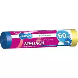 Высокопрочные мусорные мешки Clear Line