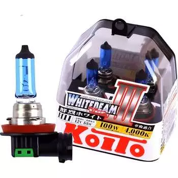 Высокотемпературная лампа KOITO Whitebeam H11 P0750W 20033