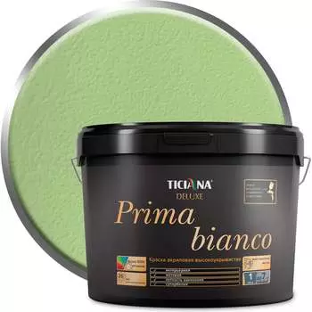 Высокоукрывистая акриловая краска Ticiana DeLuxe Prima Bianco 4300005251