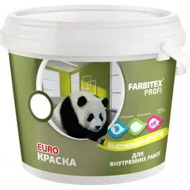 Высокоукрывистая интерьерная акриловая краска Farbitex