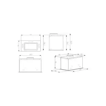 Вытяжка Evelux Arvid 60 BG 00000021165