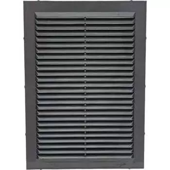 Вытяжная решетка вентиляционная ВИЕНТО Серия В 1724В-графит