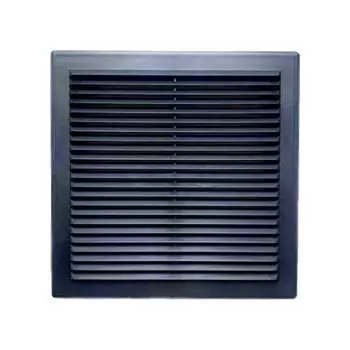 Вытяжная решетка вентиляционная ВИЕНТО Серия В графит 2323В-графит