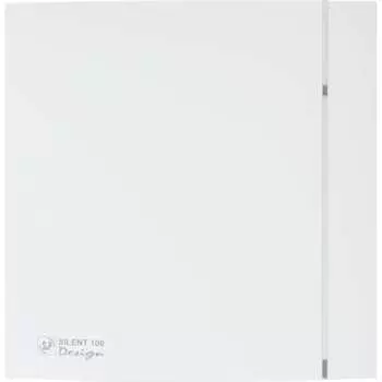 Вытяжной вентилятор Soler&Palau Silent-100 CZ Matt White Design 4C 03-0101-922