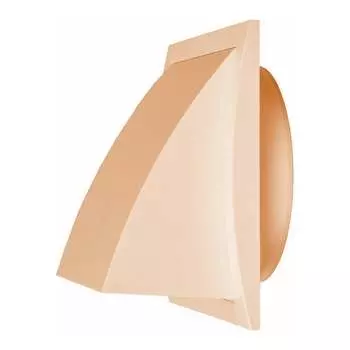 Вытяжной выход стенной Эвент 175К120ФВ, бежевый