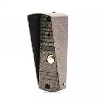 Вызывная панель цветного домофона j2000 df-адмирал pal медь с козырьком cc000007509