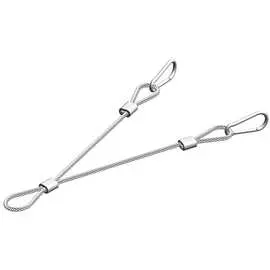 Y-образный элемент с карабинами УМС 150 мм YK-150