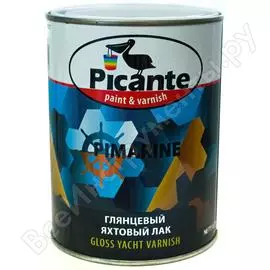 Яхтовый лак picante pimarine глянцевый 0,75кг 41050.bb