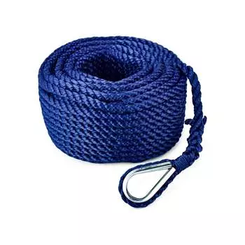 Якорный трехпрядный трос Skipper SK-TAN3ST1050BL
