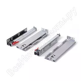 Ящик samet alphabox с доводчиком, lock-fix 350 серый ст-00001243