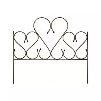 Забор Репка декор "Амурный большой" бронза 5 секций 15186