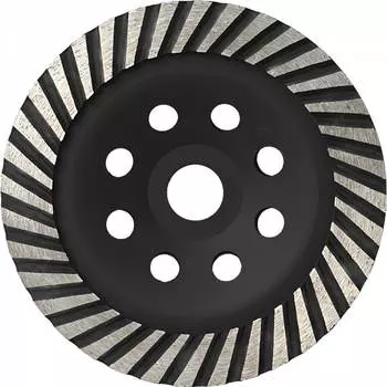 Зачистная турбо алмазная чашка KROTEC 3801031