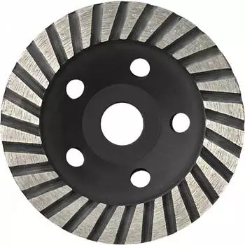 Зачистная турбо алмазная чашка KROTEC 3801030