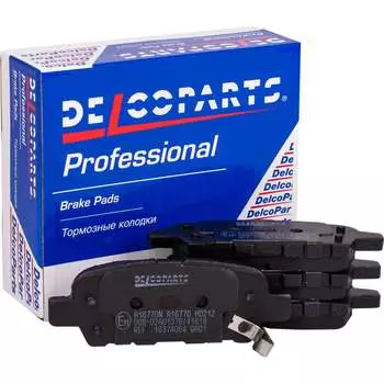 Задние дисковые колодки тормозные Delcoparts 19374064