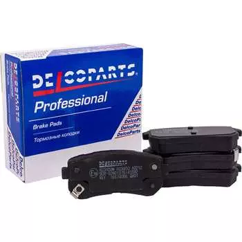 Задние дисковые колодки тормозные Delcoparts 19374066