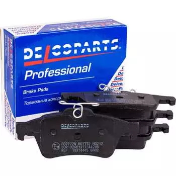 Задние дисковые колодки тормозные Delcoparts 19374445
