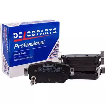 Задние дисковые колодки тормозные Delcoparts 19374029