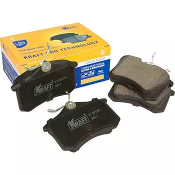 Задние колодки дисковые Audi A4 (97-05) A6 (99-02)) /Ауди/VW Golf (85-05)/Фольксваген Гольф Jetta (85-99)Джетта Passat (90-9 KRAFT