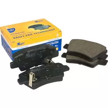 Задние колодки дисковые Hyundai Sonata IV (09-)/Хендей Соната Elantra (05-11) / Элантра Kia Soul (10-13) /Киа Соул KRAFT