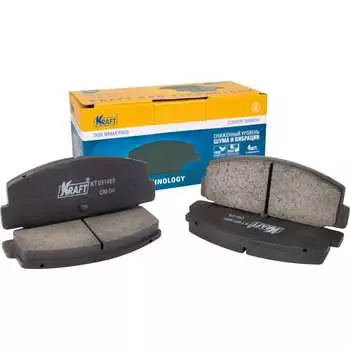 Задние колодки дисковые Mazda/Мазда 6 (02-12) 323 (98-04) 626 (97-02) KRAFT
