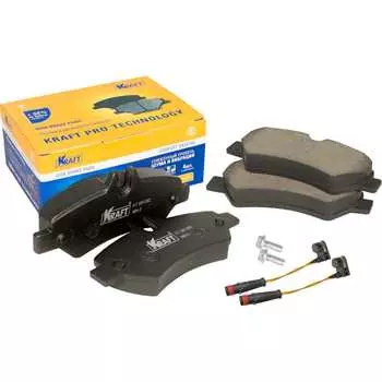 Задние колодки дисковые Mercedes Benz Sprinter 3-t / 35-t / 46-t / 5-t (06-) / Мерседес Бенз Спринтер VW Crafter 30-35 / 30- KRAFT